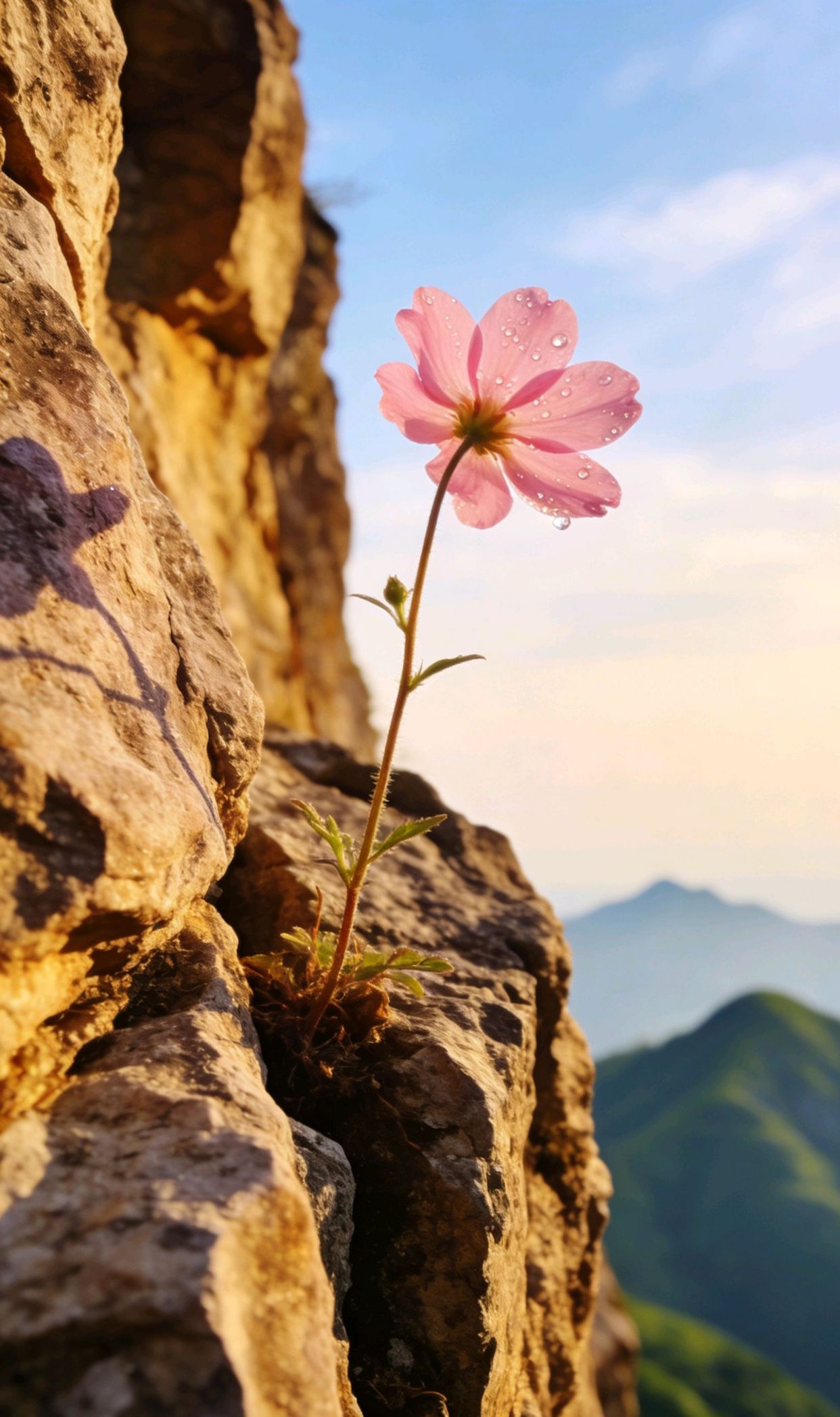人生三个境界高度，倘若晚风知我意,莫将晚霞落黄昏