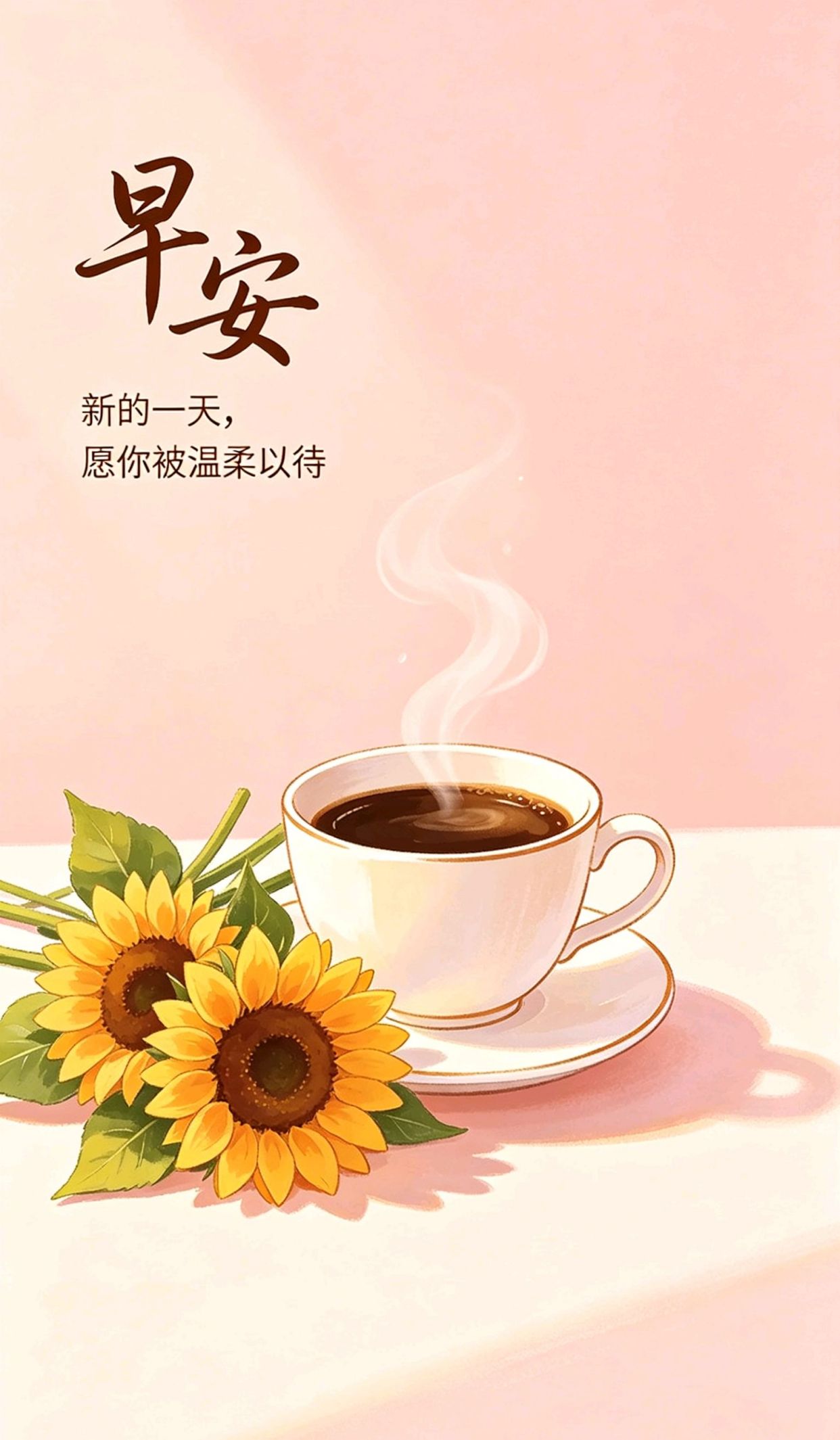 低调而又高雅的祝福语,“时光不语自清浅,岁月无言亦安然”